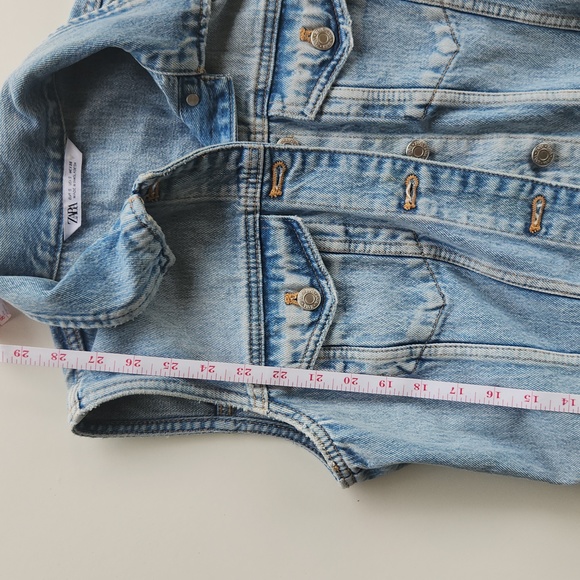 ZARA DENIM ROMPER SIZE SMALL - Picture 10 of 10
